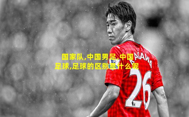 国家队,中国男足,中国足球,足球的区别是什么呢