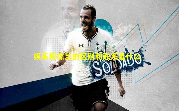 娱乐和综艺的区别和联系是什么
