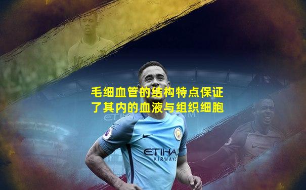 毛细血管的结构特点保证了其内的血液与组织细胞